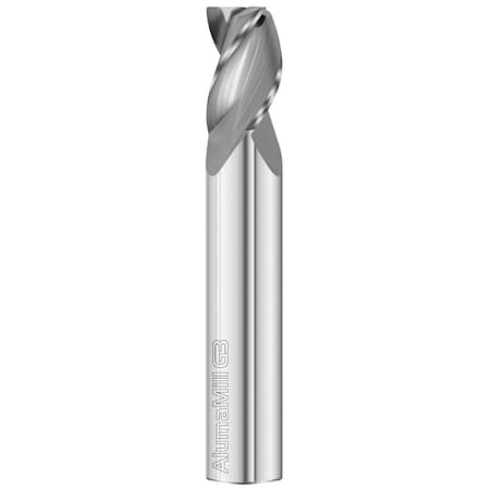 Fullerton Tool 3-Flute - 37.5 Degree Helix - 3833 AlumaMill G3 HP End Mills, RH Spiral, Square, Stub, 1/4 27047